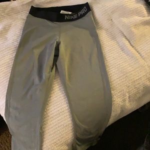 Nike pro running tights